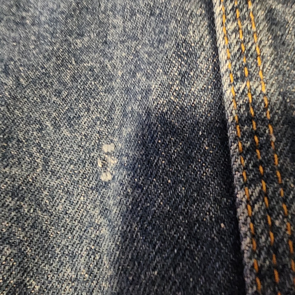 Vintage Polo Ralph‎ Lauren Dungaree Denim Jean Jacket Men's Large Made In USA - Picture 15 of 16